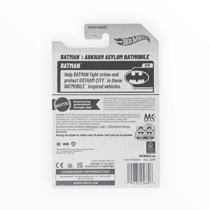 Hot Wheels Batman: Arkham Asylum Batmobile - Mainline (2025) 54/250