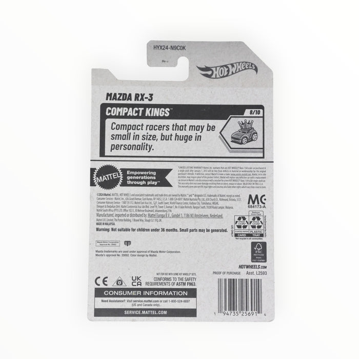 Hot Wheels Mazda RX-3 - Mainline (2025) 196/250