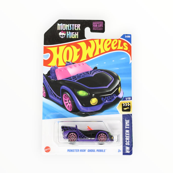 Hot Wheels Monster High Ghoul Mobile - Mainline (2025) 3/250