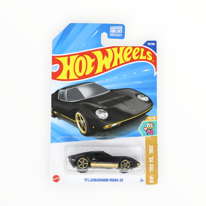Hot Wheels '71 Lamborghini Miura SV - Mainline (2025) 78/250