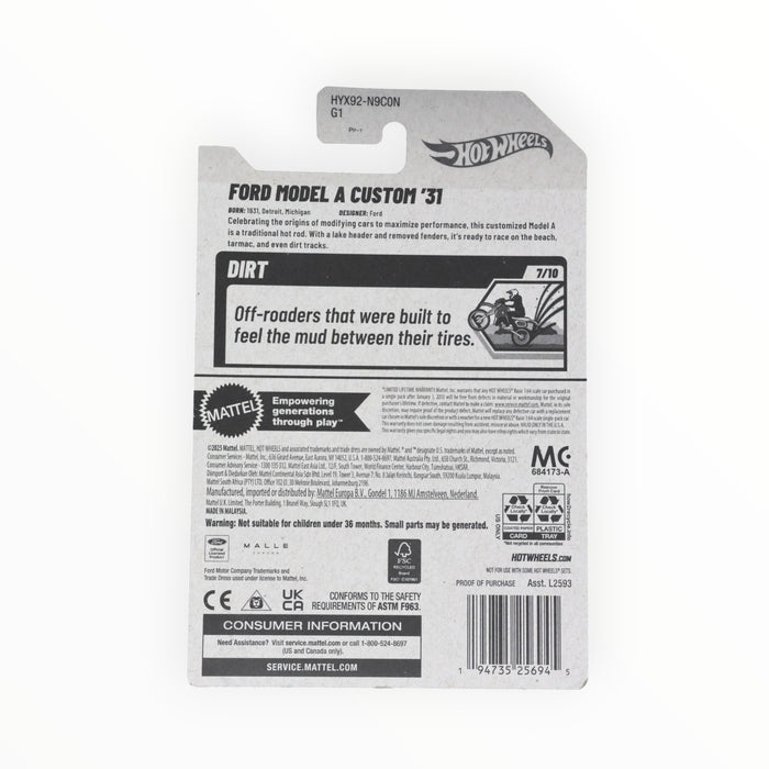 Hot Wheels Ford Model A Custom '31 - Mainline (2025) 140/250