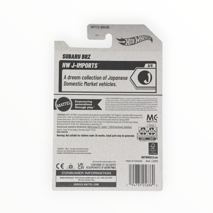 Hot Wheels Subaru BRZ - Mainline (2025) 48/250
