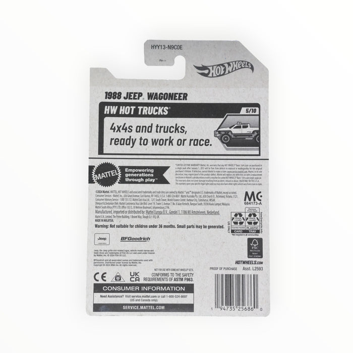 Hot Wheels 1988 Jeep Wagoneer - Mainline (2025) 44/250