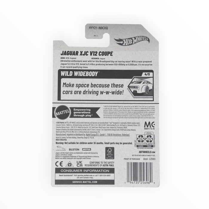 Hot Wheels Jaguar XJC V12 Coupe - Mainline (2025) 238/250