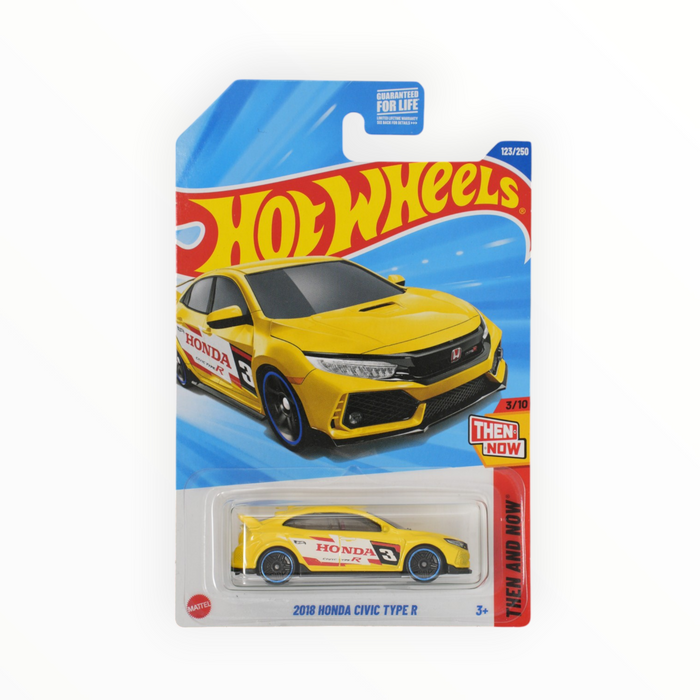 Hot Wheels 2018 Honda Civic Type R - Mainline (2025) 123/250