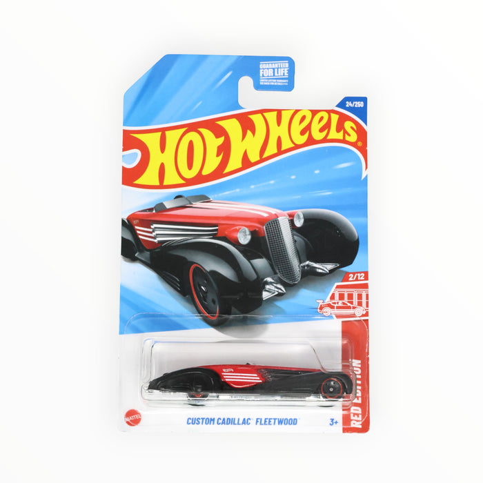 Hot Wheels Custom Cadillac Fleetwood (Red Edition) Mainline (2025) 24/250