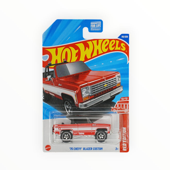 Hot Wheels '75 Chevy Blazer Custom (Red Edition) Mainline (2025) 115/250