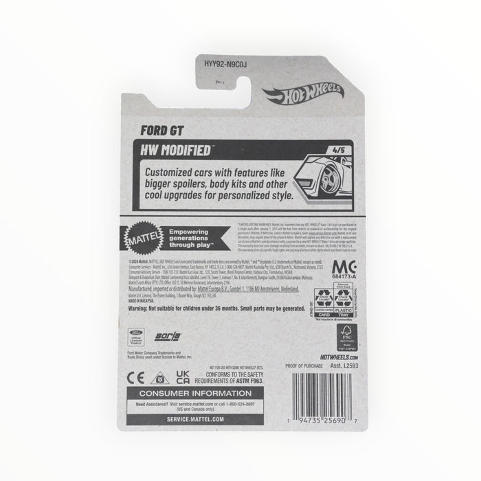 Hot Wheels Ford GT - Mainline (2025) 159/250