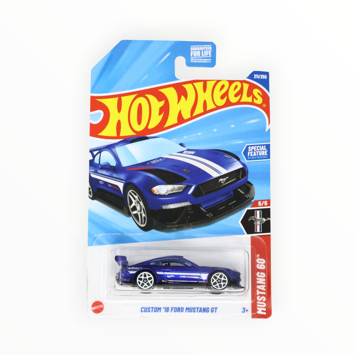 Hot Wheels Custom '18 Ford Mustang GT - Mainline (2025) 211/250