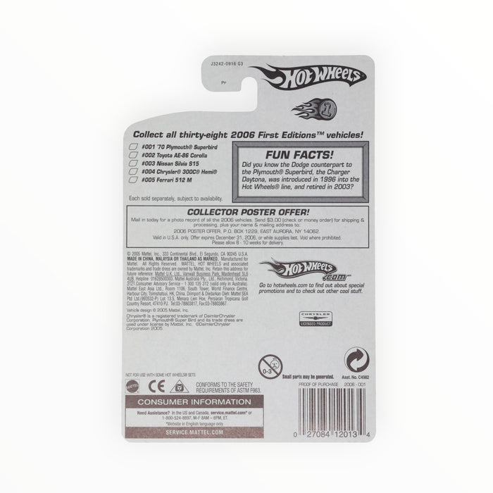 Hot Wheels '70 Plymouth Superbird - Mainline (2006) 1/223