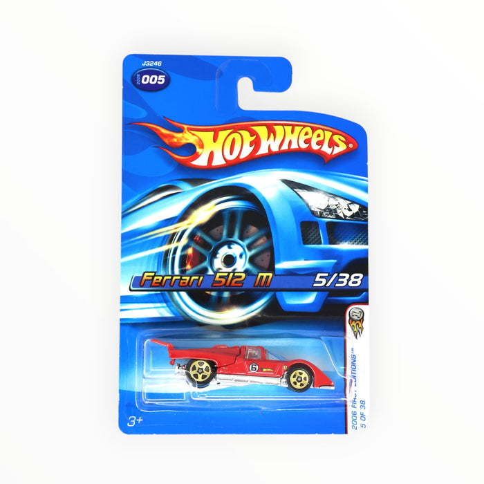 Hot Wheels Ferrari 512 M - Mainline (2006) 5/223