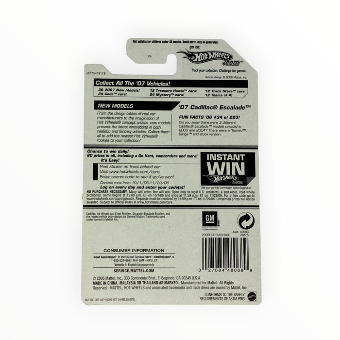 Hot Wheels '07 Cadillac Escalade - Mainline (2006) 34/223