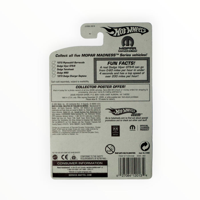 Hot Wheels Dodge Viper GTS-R - Mainline (2006) 62/223