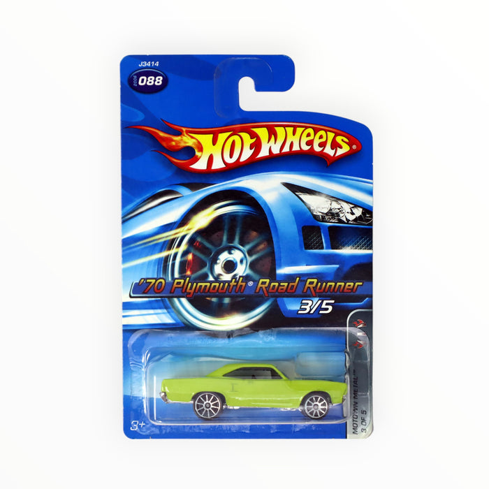 Hot Wheels '70 Plymouth Road Runner - Mainline (2006) 88/223