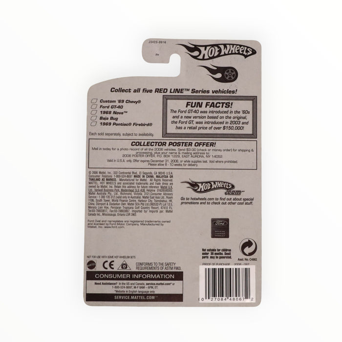 Hot Wheels Ford GT40 - Mainline (2006) 97/223