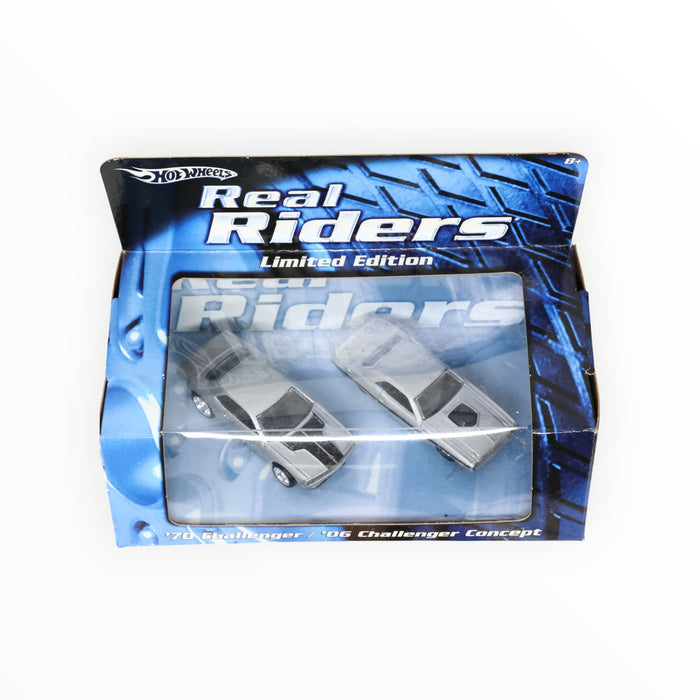 Hot Wheels '70 Hemi Challenger / Dodge Challenger Concept - Real Riders 2-Pack (2007)