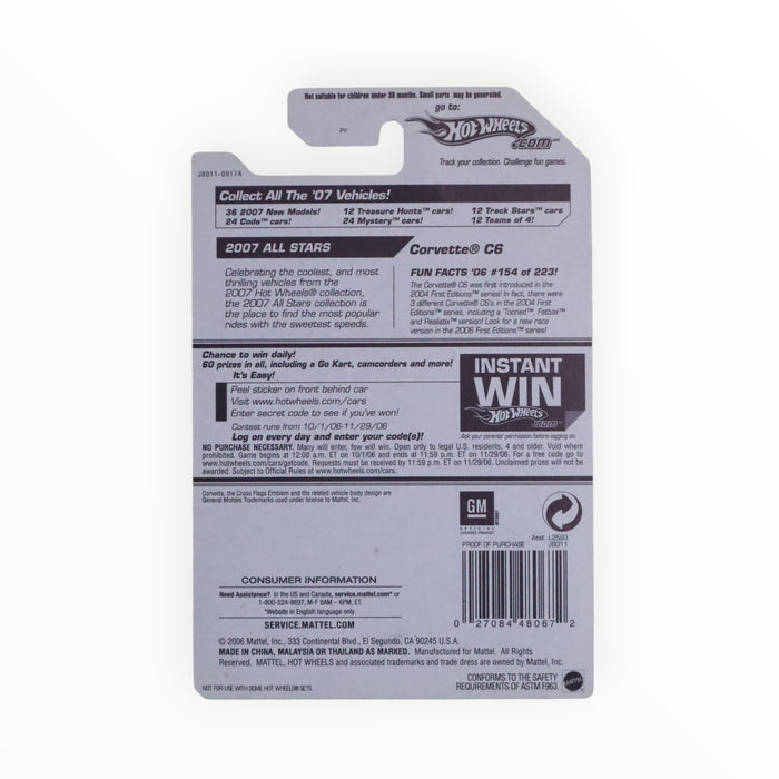 Hot Wheels Corvette C6 - Mainline (2006) 154/223
