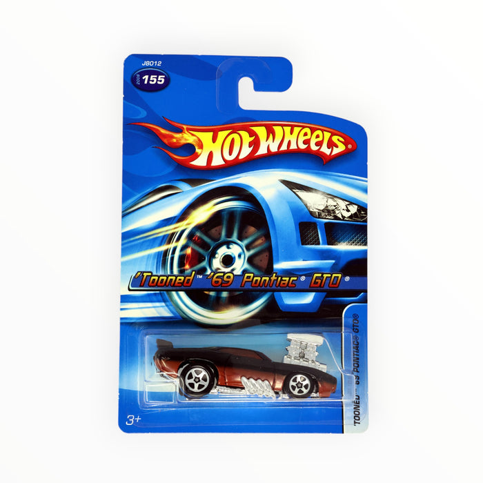 Hot Wheels 1969 Pontiac GTO (Tooned) - Mainline (2006) 155/223