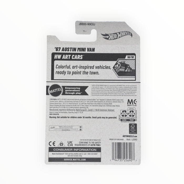 Hot Wheels '67 Austin Mini Van - Mainline (2025) 169/250