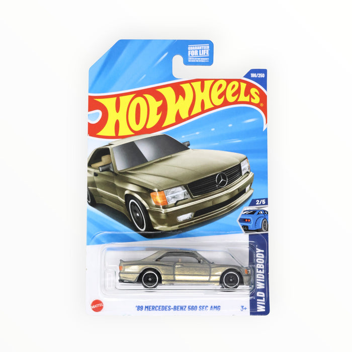 Hot Wheels '89 Mercedes-Benz 560 SEC AMG - Mainline (2025) 186/250