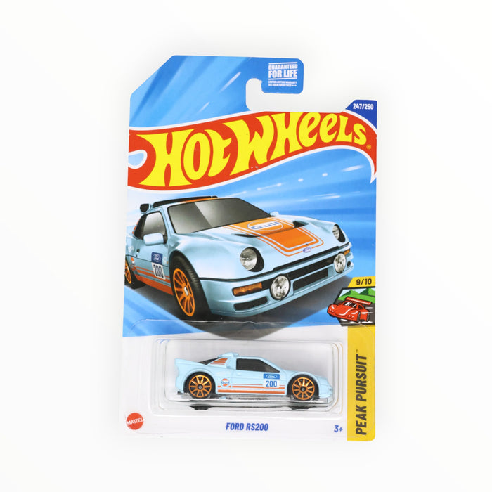 Hot Wheels Ford RS200 - Mainline (2025) 247/250