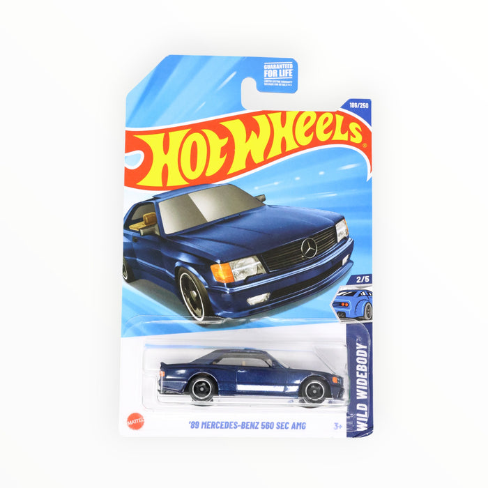 Hot Wheels '89 Mercedes-Benz 560 SEC AMG - Mainline (2025) 186/250