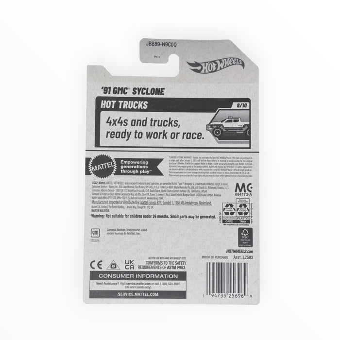 Hot Wheels '91 GMC Syclone - Mainline (2025) 119/250