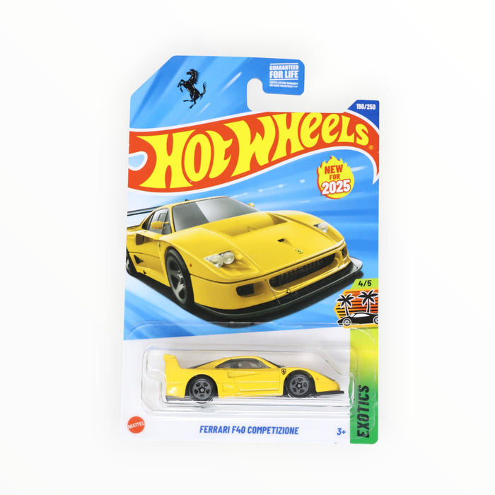 Hot Wheels Ferrari F40 Competizione - Mainline (2025) 198/250
