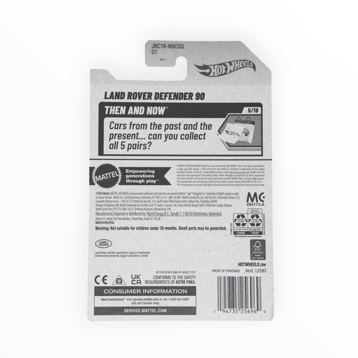 Hot Wheels Land Rover Defender 90 - Mainline (2025) 210/250