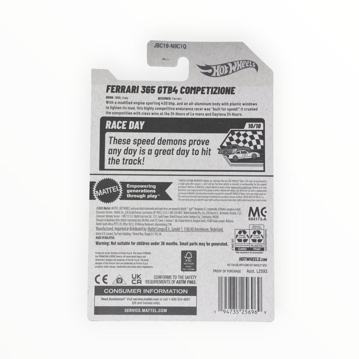 Hot Wheels Ferrari 365 GTB4 Competizione - Mainline (2025) 222/250