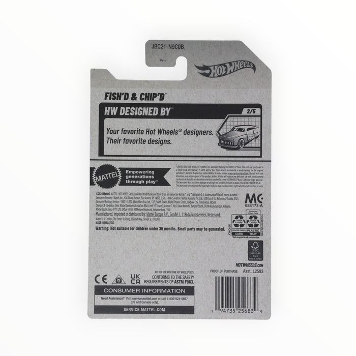 Hot Wheels Fish'd & Chip'd (Treasure Hunt) 2025 - 32/250