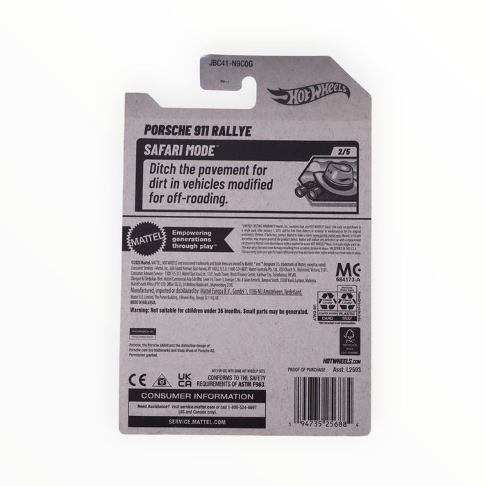 Hot Wheels Porsche 911 Rallye (Super Treasure Hunt) 2025 - 154/250