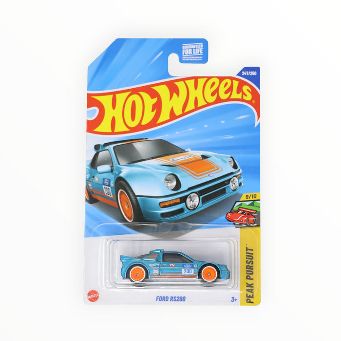 Hot Wheels Ford RS200 (Super Treasure Hunt) 2025 - 247/250