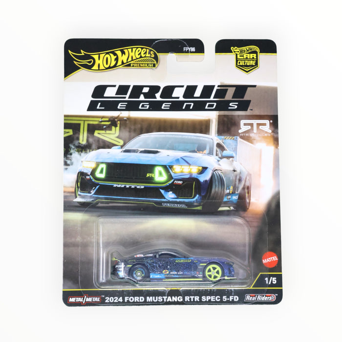 Hot Wheels 2024 Ford Mustang RTR Spec 5-FD - Car Culture (2025)