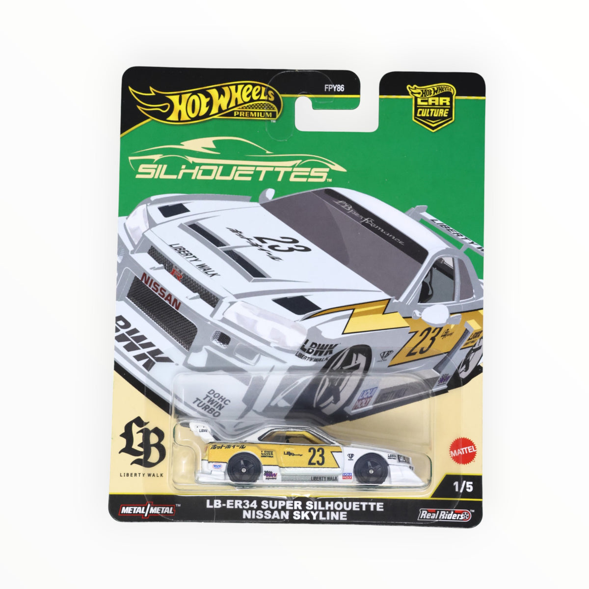 Hot Wheels LB-ER34 Super Silhouette Nissan Skyline - Car Culture