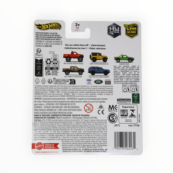 Hot Wheels Subaru BRAT - Car Culture (2025)