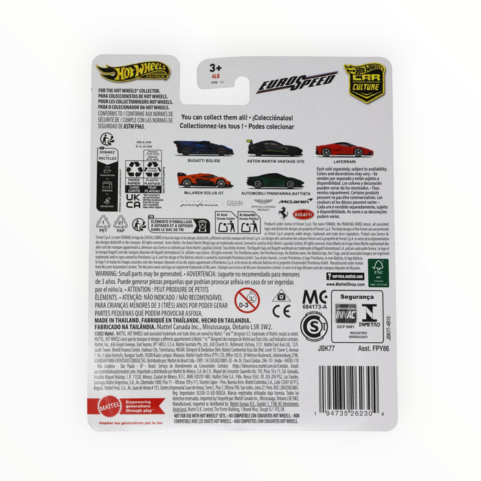 Hot Wheels Automobili Pininfarina Battista - Car Culture (2025)