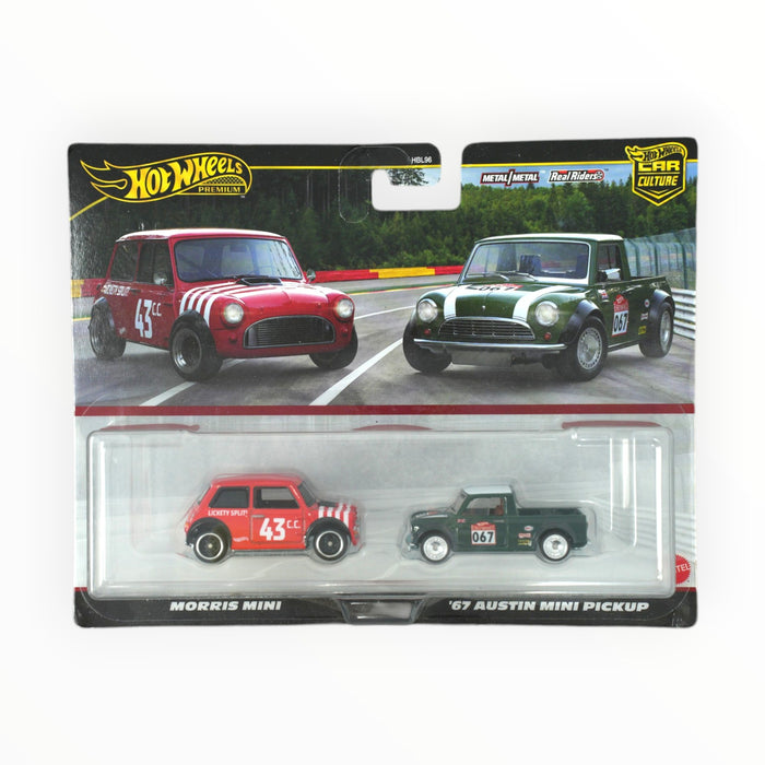 Hot Wheels Morris Mini / '67 Austin Mini Pickup (Mini) Car Culture 2-Packs (2025)