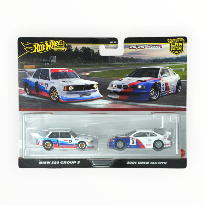 Hot Wheels BMW 320 Group 5 / 2001 BMW M3 GTR (BMW Race Cars) Car Culture 2-Packs (2025)