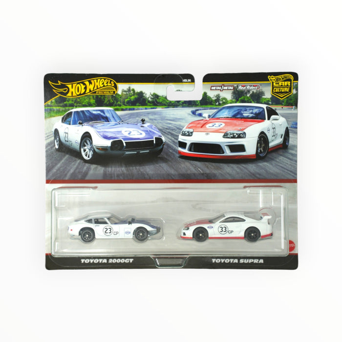 Hot Wheels Toyota Supra / Toyota 2000 GT (Toyota) Car Culture 2-Packs (2025)