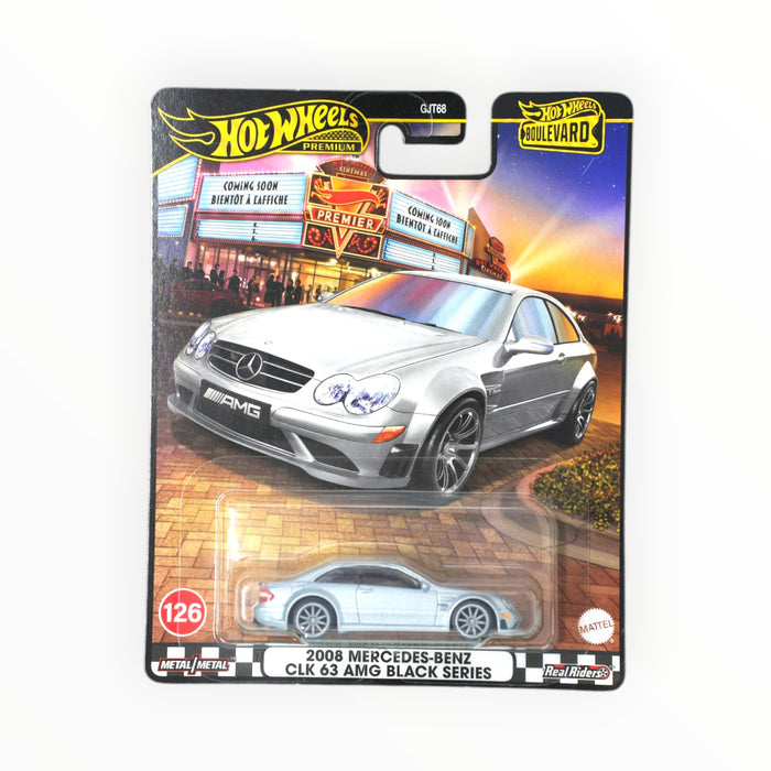 Hot Wheels 2008 Mercedes-Benz CLK 63 AMG Black Series - Boulevard (2025) #126
