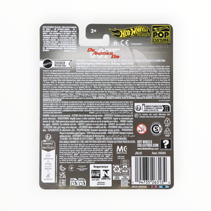 Hot Wheels Aston Martin Vanquish (Die Another Day) Pop Culture (2025)