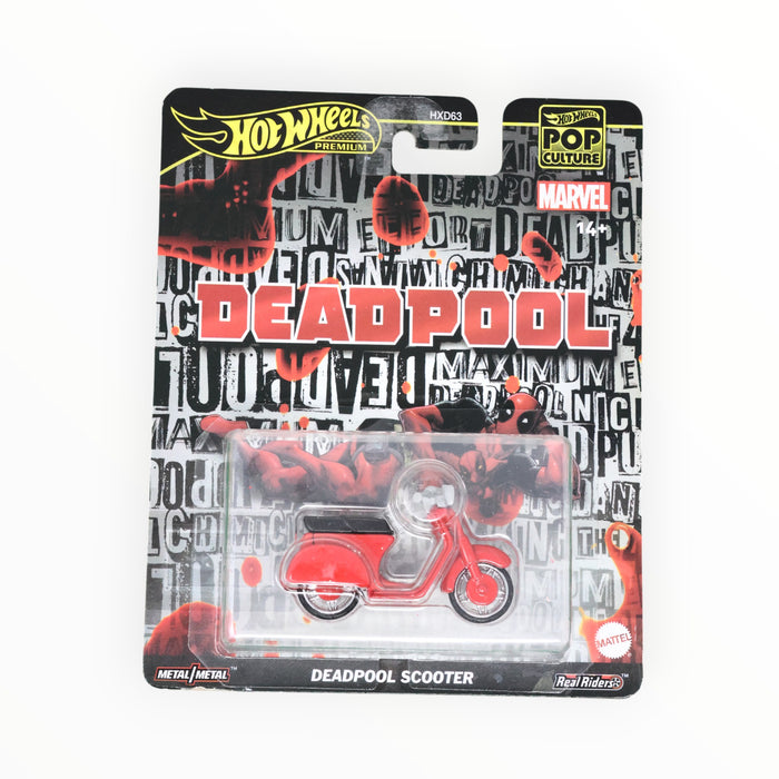 Hot Wheels Deadpool Scooter (Deadpool) Pop Culture (2025)