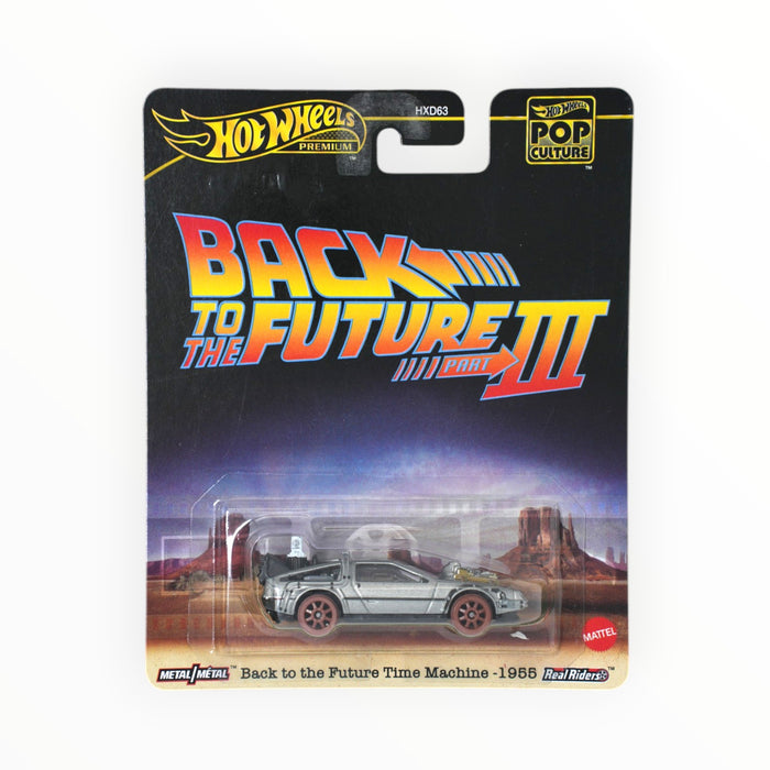 Hot Wheels Back to the Future Time Machine - 1955 (Back to the Future Part III) Pop Culture (2025)