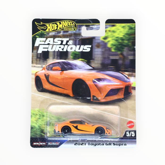 Hot Wheels 2021 Toyota GR Supra (F9) Fast & Furious Premium (2025) 5/5