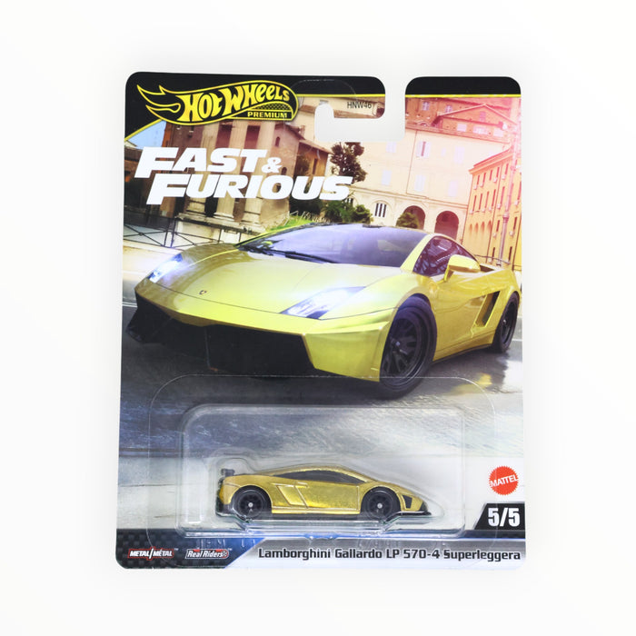 Hot Wheels Lamborghini Gallardo LP 570-4 Superleggera (Fast X) Fast & Furious Premium (2025) 5/5