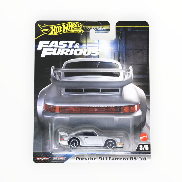 Hot Wheels Porsche 911 Carrera RS 3.8 (Tokyo Drift) Fast & Furious Premium (2025) 3/5