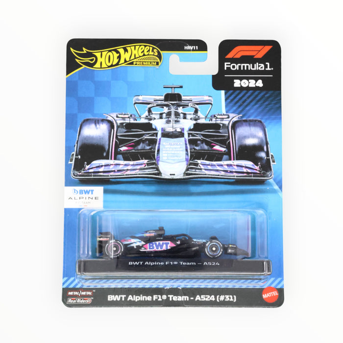 Hot Wheels BWT Alpine F1 Team - A524 (#31) (Esteban Ocon) Formula One Collection (2025)