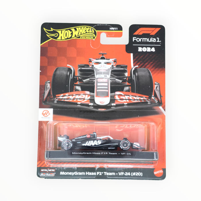 Hot Wheels MoneyGram Haas F1 Team - VF-24 (#20) (Kevin Magnussen) Formula One Collection (2025)