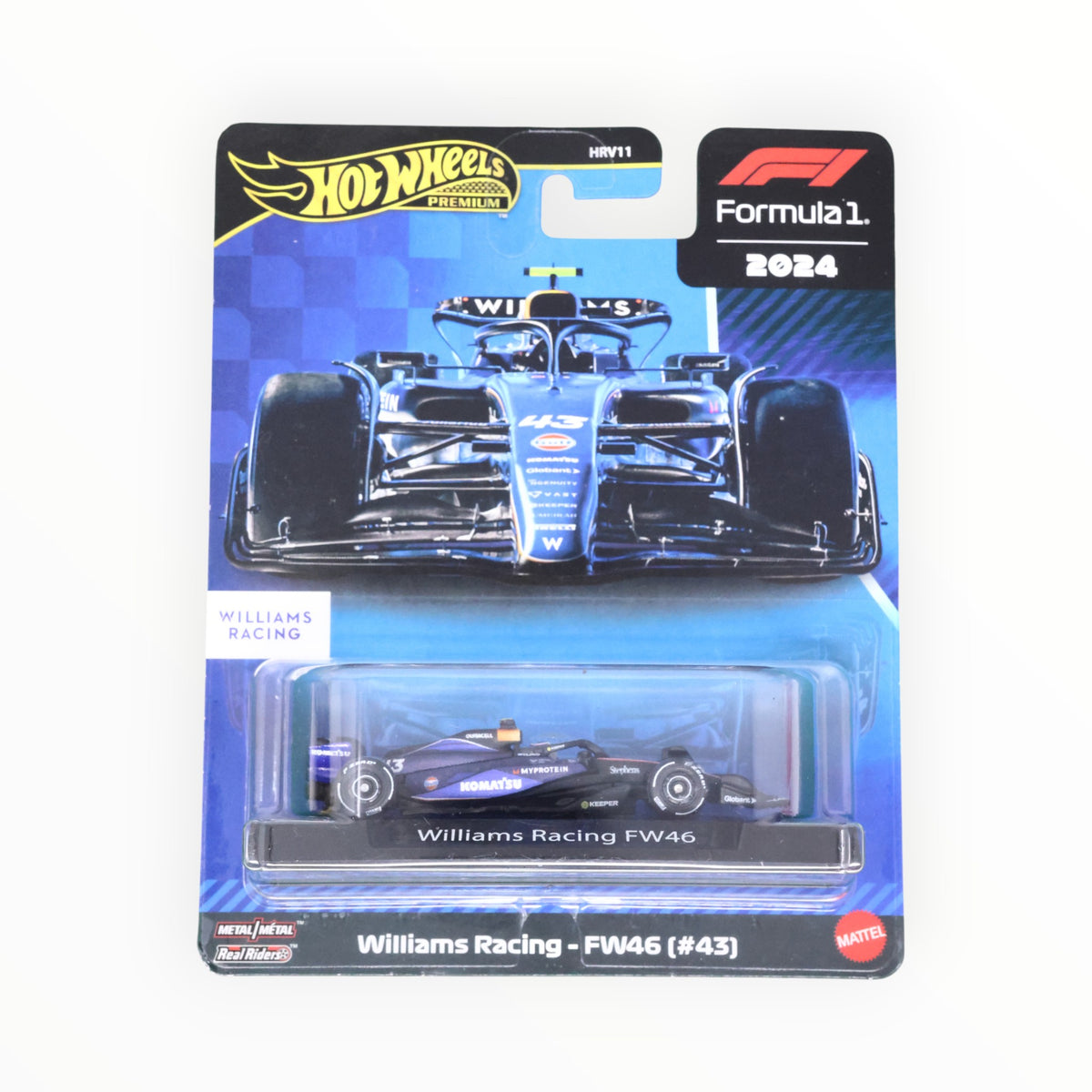 Hot Wheels Williams Racing - FW46 (#43) (Franco Colapinto) Formula One ...